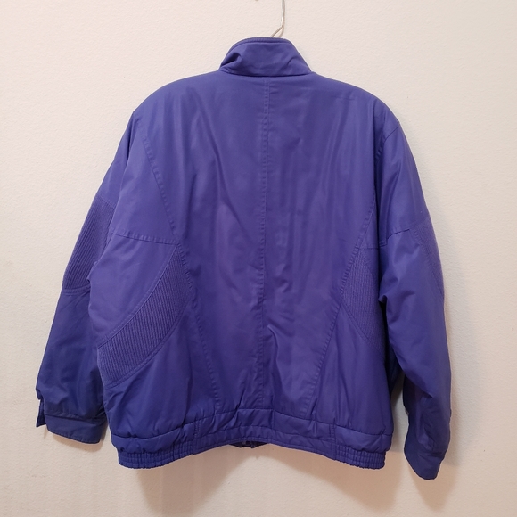 Vintage 80s Members Only Periwinkle Bomber Jacket - Picture 4 of 15